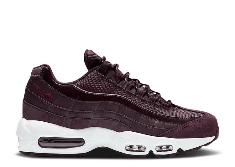 【 NIKE WMNS AIR MAX 95 'PORT WINE' / PORT WINE BORDEAUX WHITE 】 マックス 白色 ホワイト エアマックス スニーカー レディース ナイキ