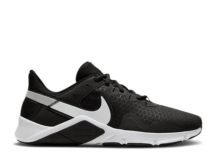 【 NIKE LEGEND ESSENTIAL 2 'BLACK METALLIC SILVER' / BLACK METALLIC SILVER WHITE 】 レジェンド 黒色 ブラック 銀色 シルバー 白色 ホワイト スニーカー メンズ ナイキ