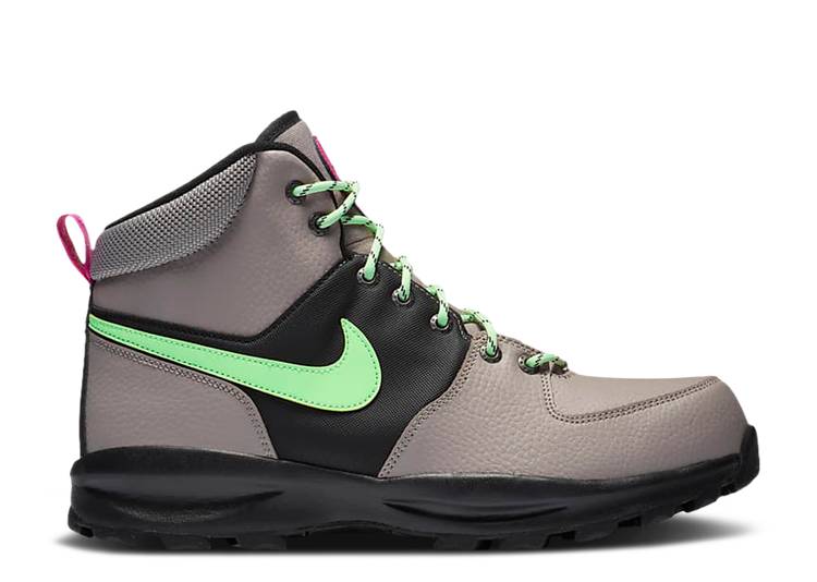 ナイキ NIKE マノア レザー 黒色 ブラック 緑 グリーン 'ENIGMA LIME' スニーカー メンズ 【 GREEN NIKE MANOA LEATHER SE STONE ENIGMA ACTIVE FUCHSIA BLACK VAPOR 】