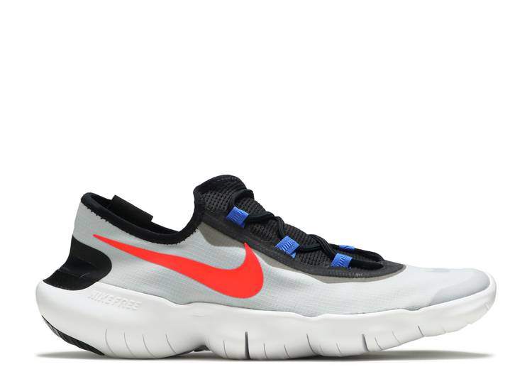 【 NIKE FREE RN 5.0 2020 'PLATINUM RACER BLUE' / PURE PLATINUM RACER BLUE BRIGHT 】 フリー ピュア プラチナム 青色 ブルー スニーカー メンズ ナイキ