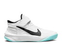 【 NIKE TEAM HUSTLE D10 FLYEASE PS 'WHITE BLACK' / WHITE PHOTON DUST MAGIC EMBER 】 チーム 白色 ホワイト マジック ジュニア キッズ ベビー マタニティ スニーカー ナイキ