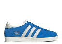 【 ADIDAS GAZELLE VINTAGE 039 BLUE BIRD 039 / BLUE BIRD OFF WHITE CHALK 】 アディダス ガゼル ビンテージ ヴィンテージ 青色 ブルー 白色 ホワイト スニーカー メンズ