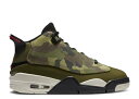 楽天スニケス【 AIR JORDAN JORDAN DUB ZERO GS 'OLIVE CAMO' / MEDIUM OLIVE GYM RED BLACK 】 ナイキ ゼロ オリーブ 赤 レッド 黒色 ブラック エアジョーダン ダブゼロ ジュニア キッズ ベビー マタニティ スニーカー