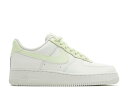 【 NIKE WMNS AIR FORCE 1 '07 'WHITE BARELY VOLT' / WHITE BARELY VOLT 】 白色 ホワイト エアフォース スニーカー レディース ナイキ