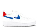 【 NIKE WMNS AIR FORCE 1 LXX 'SNAKESKIN - UNIVERSITY RED ROYAL' / WHITE UNIVERSITY RED GAME ROYAL 】 赤 レッド 白色 ホワイト ゲーム エアフォース ゲームロイヤル 青 ブルー スニーカー レディース ナイキ