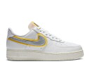 【 NIKE WMNS AIR FORCE 1 '07 LX 'WHITE METALLIC SILVER GOLD' / WHITE METALLIC SILVER UNIVERSITY 】 銀色 シルバー 白色 ホワイト エアフォース スニーカー レディース ナイキ(4)