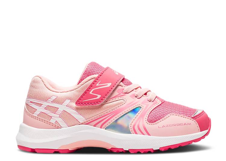 アシックス ASICS ピンク 白色 ホワイト 'PINK WHITE' ジュニア キッズ 【 PINK ASICS LAZERBEAM KA MG PS WHITE 】