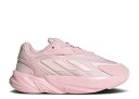 【 ADIDAS OZELIA LITTLE KID 'CLEAR PINK' / CLEAR PINK CORE BLACK CLEAR PINK 】 アディダス ピンク コア 黒色 ブラック ジュニア キッズ ベビー マタニティ スニーカー