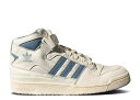 【 ADIDAS FORUM HIGH 'WHITE LIGHT BLUE' / CLOUD WHITE LIGHT BLUE CLOUD 】 アディダス フォーラム ハイ 白色 ホワイト 青色 ブルー スニーカー メンズ