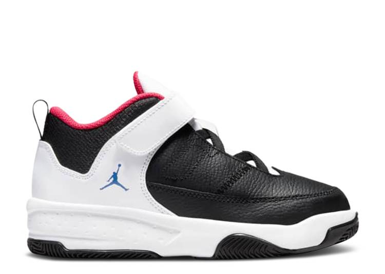 【 AIR JORDAN JORDAN MAX AURA 3 PS 'BLACK WHITE' / BLACK WHITE RUSH PINK MEDIUM 】 ナイキ マックス オーラ 黒色 ブラック 白色 ホワイト ラッシュ ピンク エアジョーダン ジュニア キッズ ベビー マタニティ ス