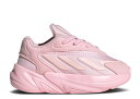 【 ADIDAS OZELIA I 'CLEAR PINK' / CLEAR PINK CORE BLACK CLEAR PINK 】 アディダス ピンク コア 黒色 ブラック ベビー