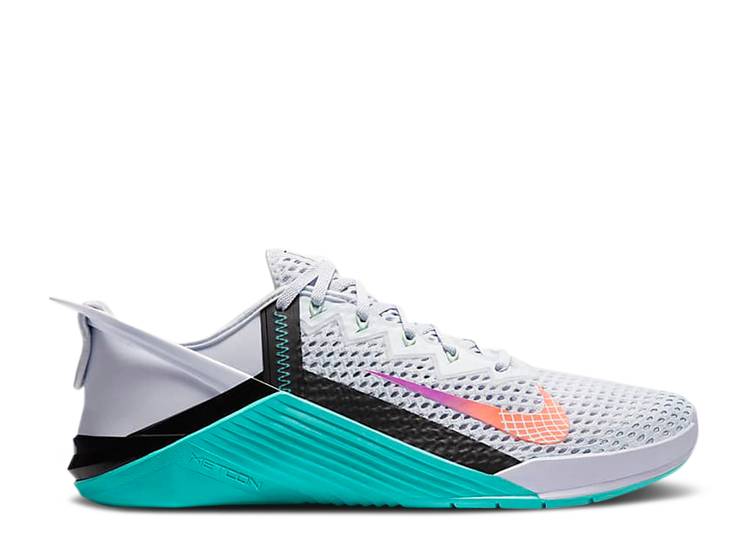 【 NIKE METCON 6 FLYEASE 'GREY ORACLE AQUA' / FOOTBALL GREY ORACLE AQUA BLACK 】 灰色 グレー アクア 黒色 ブラック スニーカー メンズ ナイキ