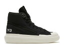 【 ADIDAS Y-3 AJATU COURT HIGH 'BLACK WHITE' / BLACK BLACK CORE WHITE 】 アディダス コート...