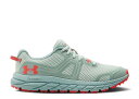 楽天スニケス【 UNDER ARMOUR WMNS CHARGED TOCCOA 3 'SEAGLASS BLUE' / SEAGLASS BLUE ENAMEL BLUE 】 青色 ブルー アンダーアーマー スニーカー レディース