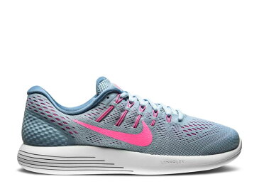 ナイキ NIKE 灰色 グレー ピンク 黒色 ブラック 青色 ブルー ブラスト 'BLUE BLAST' スニーカー レディース 【 PINK NIKE WMNS LUNARGLIDE 8 GREY BLACK BLUE BLAST TINT OCEAN FOG 】