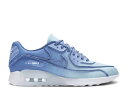 【 NIKE WMNS AIR MAX 90 ULTRA 2.0 BR 039 STILL BLUE 039 / STILL BLUE POLARIZED BLUE WHITE 】 マックス ウルトラ 青色 ブルー 白色 ホワイト エアマックス スニーカー レディース ナイキ