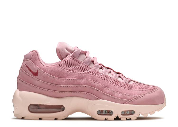 【 NIKE WMNS AIR MAX 95 SE 'CHERRY BLOSSOM' / FIREBERRY FIREBERRY ELEMENTAL 】 マックス エアマックス スニーカー レディース ナイキ