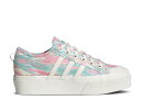 y ADIDAS WMNS NIZZA PLATFORM 'PINK FROZEN GREEN' / PINK BLUE FROZEN GREEN z AfB_X sN F u[  O[ Xj[J[ fB[X