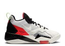 【 AIR JORDAN JORDAN ZOOM '92 GS 'WHITE FLASH CRIMSON' / SAIL BLACK FLASH CRIMSON...