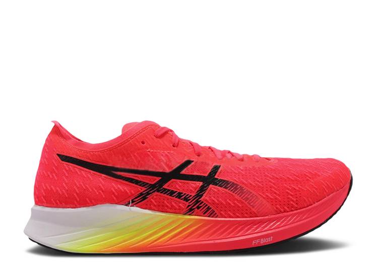 y ASICS MAGIC SPEED 'PERFORMANCE RED' / PERFORMANCE RED BLACK z }WbN Xs[h ptH[}X  bh F ubN Xj[J[ Y AVbNX