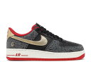 y NIKE AIR FORCE 1 '07 LX 'SPADES' / BLACK UNIVERSITY RED METALLIC z F ubN  bh GAtH[X Xj[J[ Y iCL