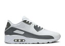 【 NIKE AIR MAX 90 ULTRA 2.0 ESSENTIAL 039 WHITE COOL GREY 039 / WHITE WHITE COOL GREY WOLF GREY 】 マックス ウルトラ クール 白色 ホワイト 灰色 グレー エアマックス スニーカー メンズ ナイキ