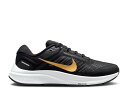 【 NIKE WMNS AIR ZOOM STRUCTURE 24 'BLACK METALLIC GOLD COIN' / BLACK ANTHRACITE PHOTON DUST METALLIC GOLD COIN 】 ズーム ゴールド 黒色 ブラック コイン スニーカー レディース ナイキ