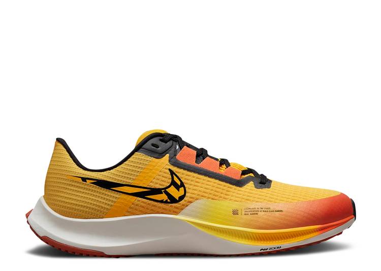 【 NIKE AIR ZOOM RIVAL FLY 3 039 EKIDEN PACK 039 / UNIVERSITY GOLD ORANGE BLACK 】 ズーム ライバル ゴールド 橙 オレンジ 黒色 ブラック スニーカー メンズ ナイキ