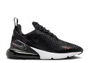 【 NIKE AIR MAX 270 GS 'BLACK PARTICLE GREY' / BLACK PARTICLE GREY PHOTON DUST 】 マックス 黒色 ブラック 灰色 グレー エアマックス ジュニア キッズ ベビー マタニティ スニーカー ナイキ(4)