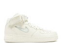 y NIKE AIR FORCE 1 MID PRM 'JEWEL' / SAIL SAIL SAIL z ~bh GAtH[X Xj[J[ Y iCL