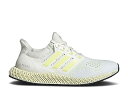 【 ADIDAS ULTRA 4D 'LEMON TWIST' / CORE WHITE ALMOST LIME SILVER 】 アディダス ウルトラ コア 白色 ホワイト ライム 銀色 シルバー スニーカー メンズ