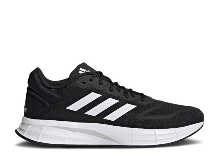【 ADIDAS DURAMO 10 WIDE 'BLACK WHITE' / CORE BLACK CLOUD WHITE CORE 】 アディダス コア 黒色 ブラック 白色 ホワイト スニーカー メンズ