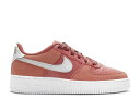 【 NIKE AIR FORCE 1 LV8 GS 'VALENTINE'S DAY' / PINK QUARTZ CANYON PINK METALLIC 】 ピンク エアフォース ジュニア キッズ ベビー マタニティ スニーカー ナイキ