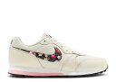 【 NIKE MD RUNNER 2 VF GS 'FLORAL SWOOSH' / PALE IVORY BLACK PINK TINT 】 アイボリー 黒色 ブラック ピンク MDランナー2 ジュニア キッズ ベビー マタニティ スニーカー ナイキ