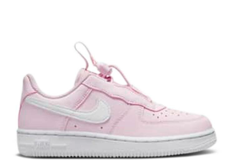 【 NIKE FORCE 1 TOGGLE PS 'PINK FOAM' / PINK FOAM WHITE 】 ピンク 白色 ホワイト ジュニア キッズ ベビー マタニティ スニーカー ナイキ