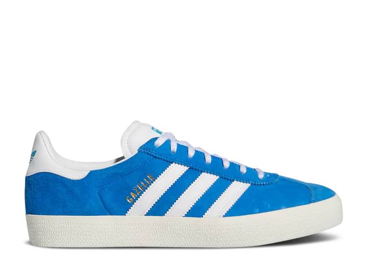 【 ADIDAS GAZELLE ADV 'BLUEBIRD' / BLUEBIRD FOOTWEAR WHITE CHALK 】 アディダス ガゼル ブルーバード 白色 ホワイト スニーカー メンズ