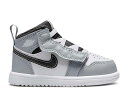 【 AIR JORDAN AIR JORDAN 1 MID ALT TD 'LIGHT SMOKE GREY' / LIGHT SMOKE GREY WHITE ANTHRACITE 】 ナイキ ミッド 灰色 グレー 白色 ホワイト エアジョーダン ベビー