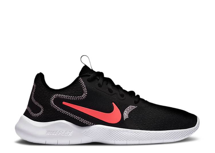 【 NIKE WMNS FLEX EXPERIENCE RUN 9 'BLACK CRIMSON' / BLACK BEYOND PINK FLASH CRIMSON 】 エクスペリエンス ラン 黒色 ブラック ピンク クリムゾン スニーカー レディース ナイキ