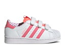 【 ADIDAS SUPERSTAR SHELL TOE LITTLE KID 'VALENTINE'S DAY' / CLOUD WHITE ROSE TONE ALMOST 】 アディダス スーパースター シェル 白色 ホワイト ローズ ジュニア キッズ ベビー マタニティ スニーカー(4)