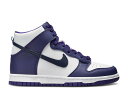 【 NIKE DUNK HIGH GS 'WHITE MIDNIGHT NAVY' / WHITE MIDNIGHT NAVY 】 ダンク ハイ 白色 ホワイト 紺色 ネイビー ダンクハイ ジュニア キッズ ベビー マタニティ スニーカー ナイキ