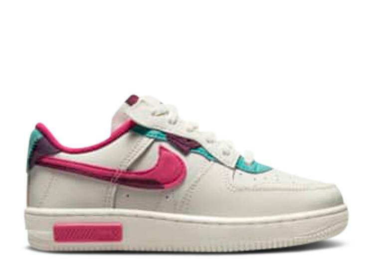 楽天スニケス【 NIKE FORCE 1 FONTANKA PS 'SAIL WASHED TEAL SANGRIA' / SAIL WASHED TEAL SANGRIA PINK 】 ピンク ジュニア キッズ ベビー マタニティ スニーカー ナイキ