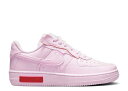 【 NIKE FORCE 1 FONTANKA PS 'PINK FOAM' / PINK FOAM UNIVERSITY RED BLACK PINK FOAM 】 ピンク 赤 レッド 黒色 ブラック ジュニア キッズ ベビー マタニティ スニーカー ナイキ