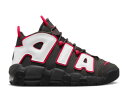 【 NIKE AIR MORE UPTEMPO GS 'MEDIUM ASH SIREN RED WHITE' / MEDIUM ASH BLACK SIREN RED WHITE 】 アップテンポ 赤 レッド 黒色 ブラック 白色 ホワイト エアモアアップテンポ モアテン ジュニア キッズ ベビー マタ(4)