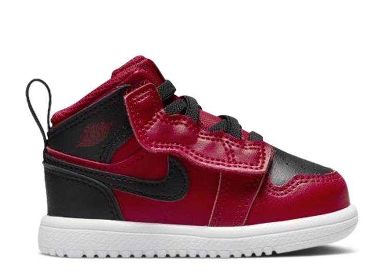 【 AIR JORDAN JORDAN 1 MID ALT TD 'REVERSE BRED' / GYM RED BLACK WHITE 】 ナイキ ミッド 赤 レッ..