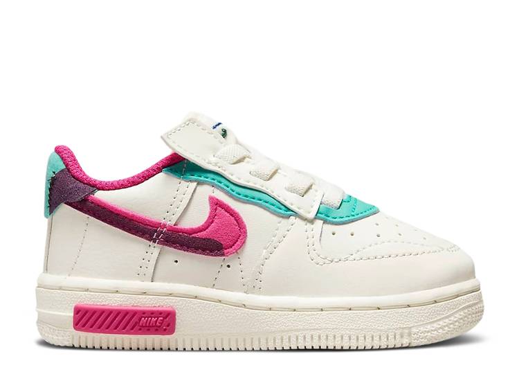 楽天スニケス【 NIKE FORCE 1 FONTANKA TD 'SAIL WASHED TEAL SANGRIA' / SAIL WASHED TEAL SANGRIA PINK 】 ピンク ベビー ナイキ