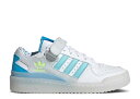 【 ADIDAS FORUM LOW J 'VALENTINE'S DAY' / CLOUD WHITE SKY RUSH CLEAR AQUA 】 アディダス フォーラム 白色 ホワイト スカイ ラッシュ アクア ジュニア キッズ ベビー マタニティ スニーカー