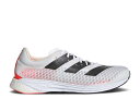 【 ADIDAS ADIZERO PRO 039 WHITE SOLAR RED 039 / CLOUD WHITE CORE BLACK SOLAR 】 アディダス アディゼロ プロ 白色 ホワイト コア 黒色 ブラック スニーカー メンズ