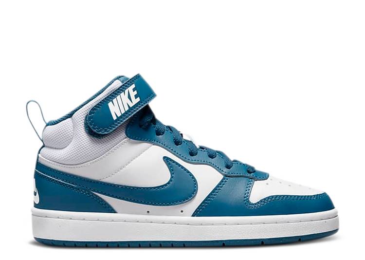  NIKE COURT BOROUGH MID 2 GS 'WHITE MARINA' / WHITE WHITE MARINA   ߥå  ...