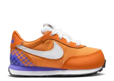 ナイキ NIKE ワッフル トレーナー コート 紫 パープル 白色 ホワイト 'KUMQUAT PURPLE' ベビー 【 PURPLE NIKE WAFFLE TRAINER 2 SE TD COURT KUMQUAT PSYCHIC WHITE 】