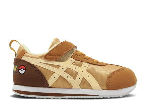 【 ASICS POKEMON X IDAHO MINI PS 'EEVEE' / BROWN 】 茶色 ブラウン ジュニア キッズ ベビー マタニティ スニーカー アシックス